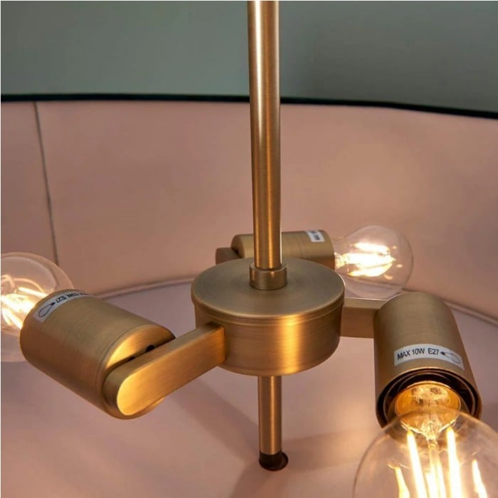 Tela 3 Light Suspension Light - Stylish Adjustable Pendant for Dining or Bedroom HL2404