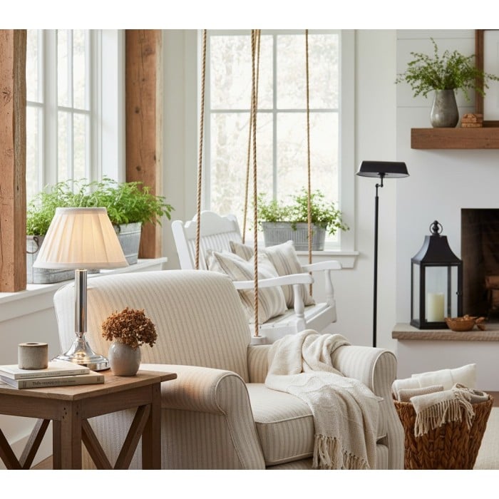 Bezprzewodowa lampa stołowa Trova o rzeźbiarskiej sylwetce – nowoczesne, przenośne oświetlenie do salonów i sypialni HL2391