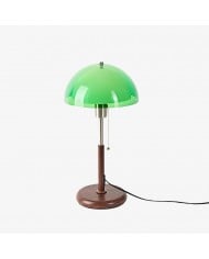 Lampada da tavolo minimalista in marmo Albi – Elegante paralume in tessuto adatto a qualsiasi stanza HL2388