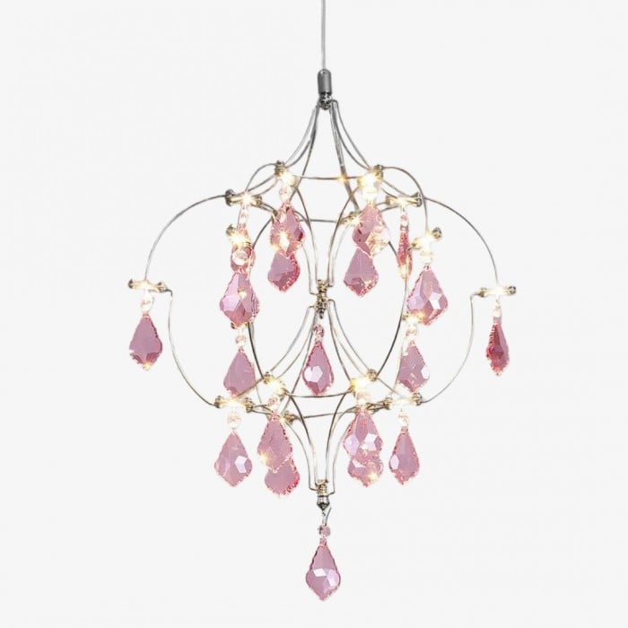 Francuski żyrandol kryształowy Crynora – romantyczny wzór świetlika w luksusowym stylu do jadalni lub sypialni HL2304