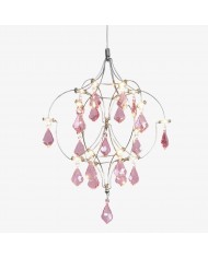 Lámpara de araña lineal Steampunk Industrax - Iluminación vintage con marco de metal para comedor o sala de estar HL2306