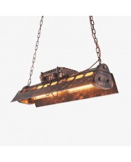 Lámpara de techo moderna Aurevon Crystal Prism con marco de metal para hogar y hotel HL2298