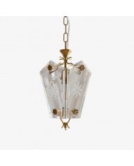 Linbron Pendant – Soft Linen Shade and Curved Frame Modern Light for Dining Room HL2282