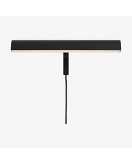 Applique murale Libris - Lampe murale en métal d'inspiration vintage avec une silhouette classique pour chambre ou coin lecture