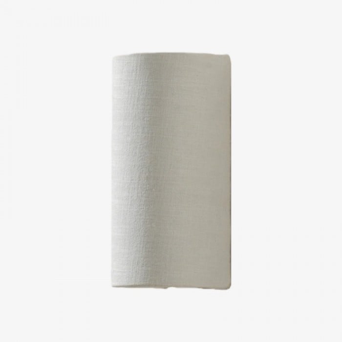 Linbron Vägglampa i linne med naturlig tygskärm, modern vägglampa för sovrum HL2283
