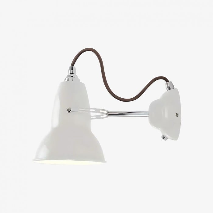 Modryx Industriell Metallvägglampa - Retroinspirerad Vägglampa med Justerbar Arm För Sängbord & Läsning HL2359