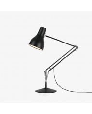 Lampa stołowa Modryx Mini – podstawa piramidy, klasyczny design do domu HL2354