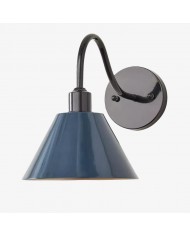 Velora Vintage Industriële Wandlamp met Glazen Kap voor Hal en Entree HL2308