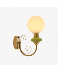 Narix taps toelopende metalen wandlamp - Strak industrieel ontwerp in eigentijdse stijl voor slaapkamer en woonkamer HL2333