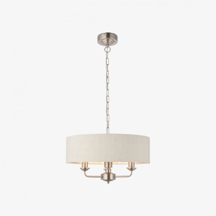 Tela Classic Multi-Light Design Pendant Light – Traditional Style Hanging Lamp for Dining Room HL2403