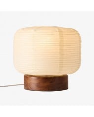 Lampa stołowa Thalune z ceramiki z wodorostami – rzeźbiarska, nadmorska poświata do sypialni i salonów HL2365