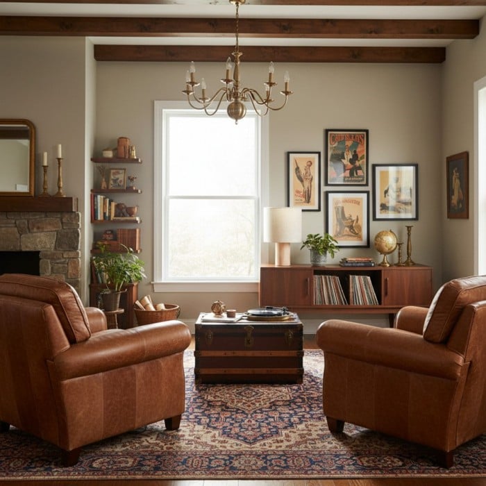 Linemora Simple Wooden Base Table Lamp - Natural Linen Cylindrical Shade Design HL2182