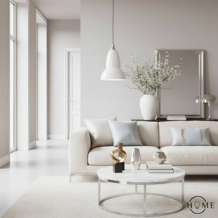 Suspension minimaliste en métal Modryx - Lampe suspendue au design classique pour salon HL2336