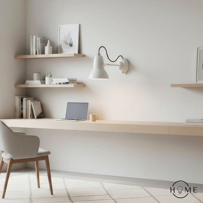 Applique murale rétro en métal Modryx - Applique industrielle à bras réglable pour chambres et bureaux HL2359