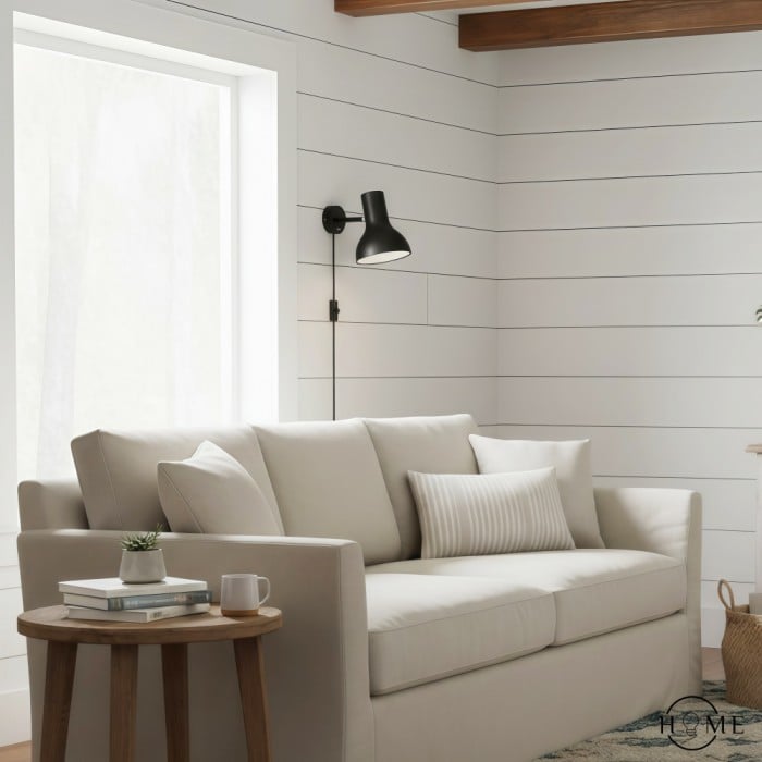Aplique de pared con brazo flexible Modryx - Aplique minimalista de metal ajustable para espacios habitables HL2329
