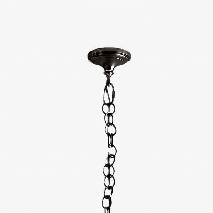 Suspension Lirra en verre soufflé à la main – Style industriel pour salons et entrées HL2429