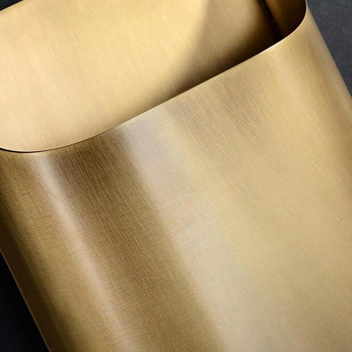 Applique murale Sconique en laiton élégant - Applique murale minimaliste à profil architectural pour hall d'entrée HL2446