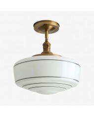 Monocem Minimalistyczna oprawa sufitowa z betonu – stylowa lampa sufitowa do salonu HL2426
