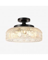 Lámpara de techo empotrada Ulavione de estilo elegante y forma clásica para espacios interiores HL2422