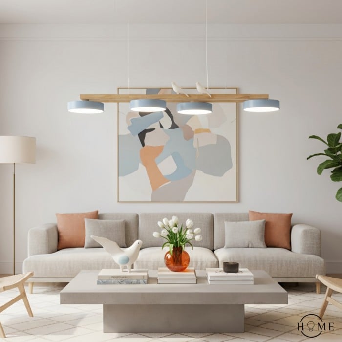 Neue Stil Mode Vogel Lange Kronleuchter HL742