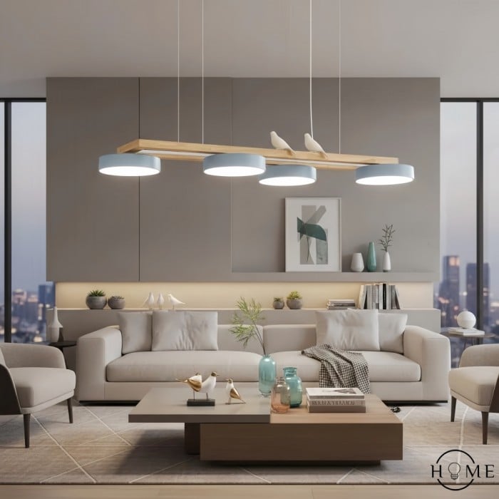 Neue Stil Mode Vogel Lange Kronleuchter HL742