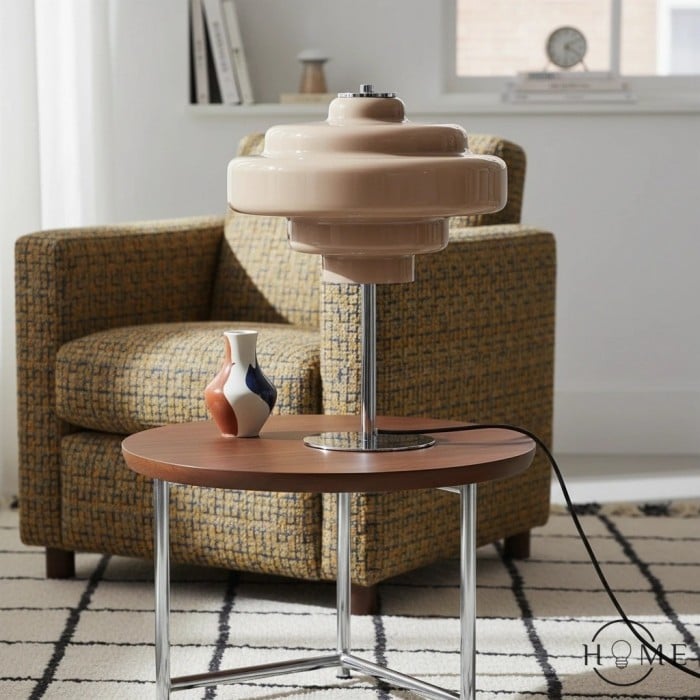 Koloro Bauhaus Multi-Layer Table Lamp - Colorful Glass Bedside Lamp HL1333