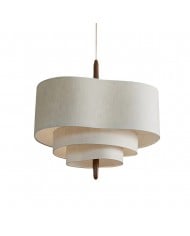 Moderne creatieve geplooide design glazen hanglamp HL615