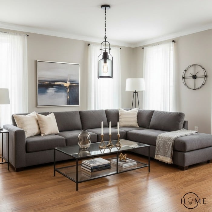 Lirra Vintage-Glas-Hängeleuchte – Industrielle Metall-Hängeleuchte für Küche und Bar HL973