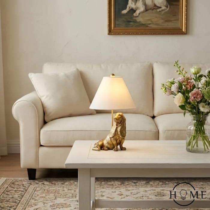 Pawdia Unieke Tafellamp - Decoratieve Dierenbedlamp HL1364