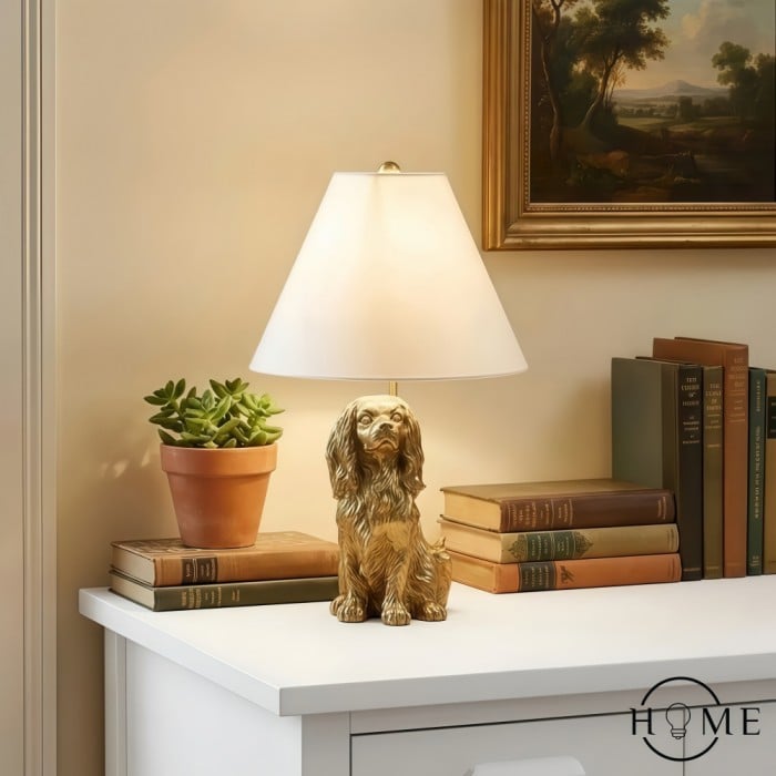 Pawdia Unieke Tafellamp - Decoratieve Dierenbedlamp HL1364