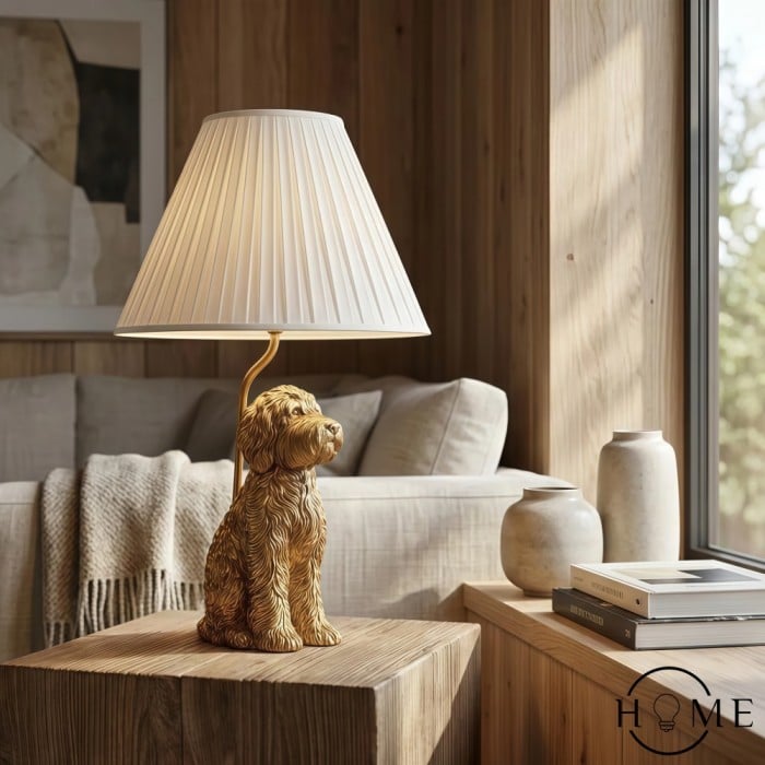 Pawdia Unieke Tafellamp - Decoratieve Dierenbedlamp HL1364
