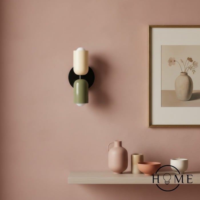 Nordisk Upp Ner Macaron Design Vägglampa HL274