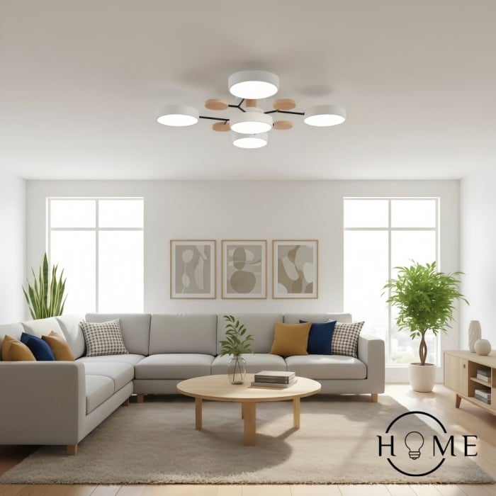 Nordic Branched Disc LED Taklampa HL215