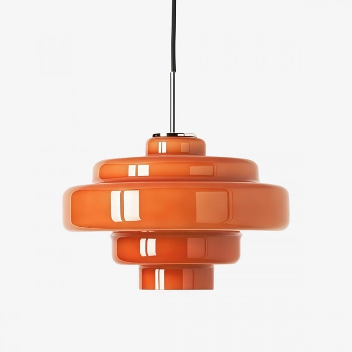 Koloro Bauhaus Färgglad Glas Pendellampa - Flerskiktad Kökslampa HL1332
