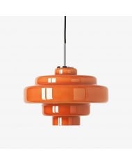 Art Deco glazen hanglamp - Bauhaus Donut kleurrijk ontwerp HL1334