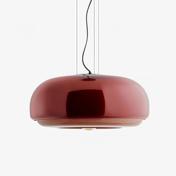 Clinco Macaron Stained Glass Pendant Light - Modern Hanging Lamp for Dining and Bedroom HL1098