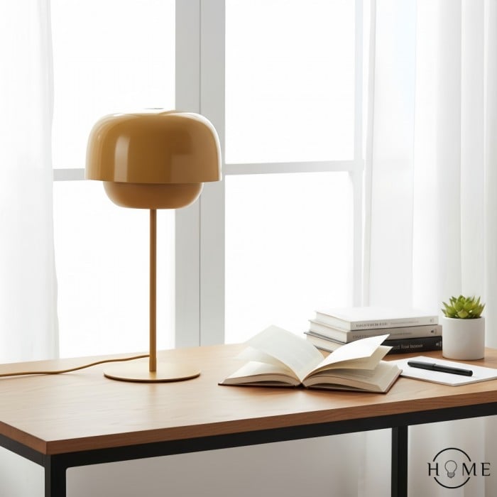 Clinco Hedendaagse Metalen Tafellamp - Retro-geïnspireerd Koepelontwerp HL1776