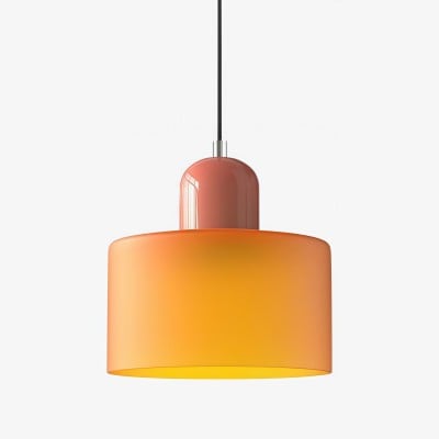 Morandi Cilinder Glazen Schijf Orb Hanglamp HL107