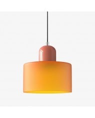 Lámpara colgante Macri con pantalla de metal - Diseño modular multicolor HL1069