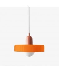 Lámpara colgante tradicional japonesa de madera de travertino HL869