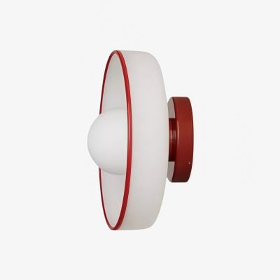 Kalo glazen schijf wandlamp - Moderne wand en plafondlamp voor hal en slaapkamer HL2259