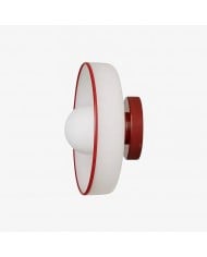 Lámpara de techo empotrada TF Brooklyn de cristal Tiffany - Diseño art déco para pasillo o sala de estar HL2161