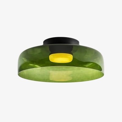 Nordycka wielowarstwowa średniowieczna szklana lampa sufitowa HL204