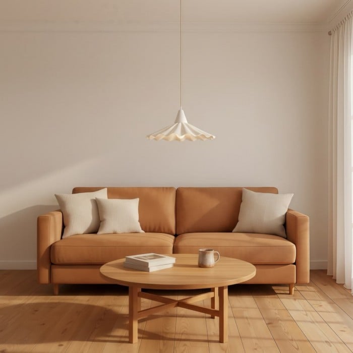 Arluneva Artistic Wave Hanglamp - Moderne handgemaakte keramische lamp voor de woonkamer HL2496