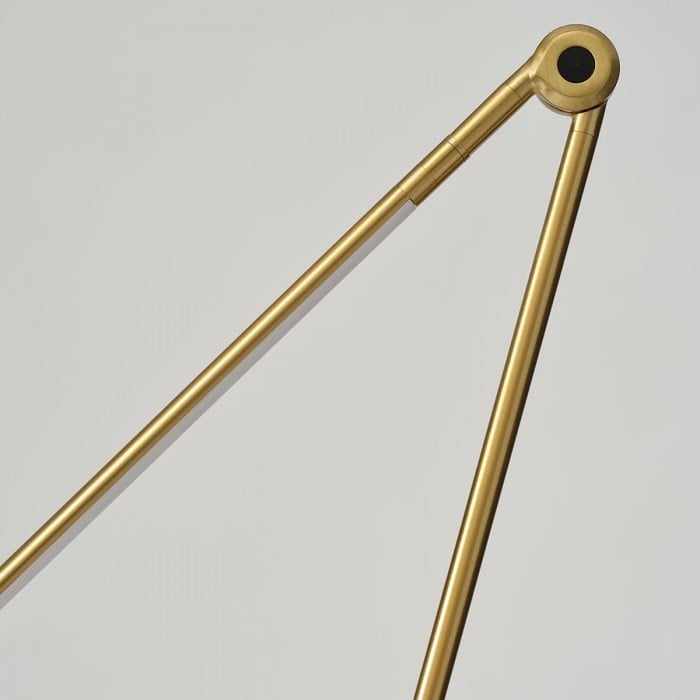 Lampada da scrivania minimalista Baluxis - Lampada da tavolo a LED lineare ed elegante per la postazione di lavoro HL2476