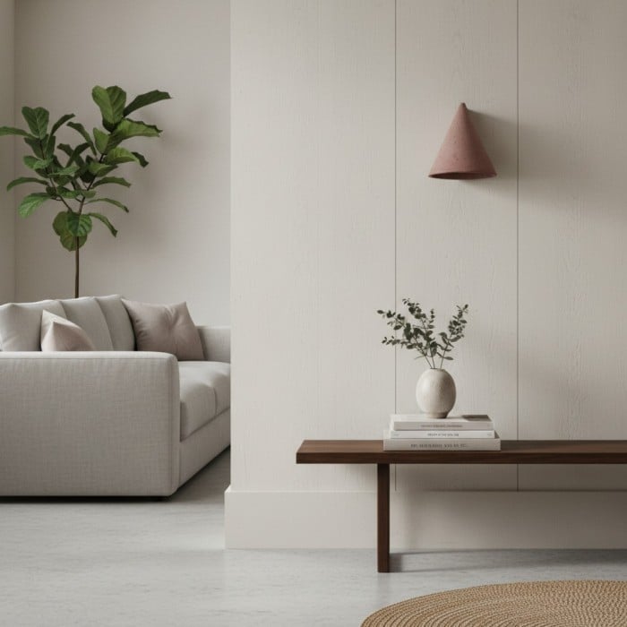 Concrellia taps toelopende betonnen wandlamp - moderne artistieke wandlamp voor de slaapkamer HL2468