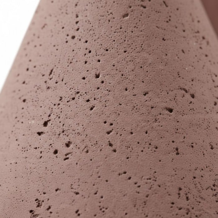 Concrellia taps toelopende betonnen wandlamp - moderne artistieke wandlamp voor de slaapkamer HL2468