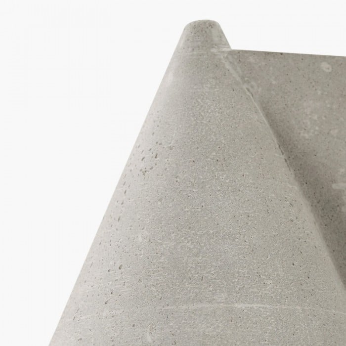 Concrellia taps toelopende betonnen wandlamp - moderne artistieke wandlamp voor de slaapkamer HL2468