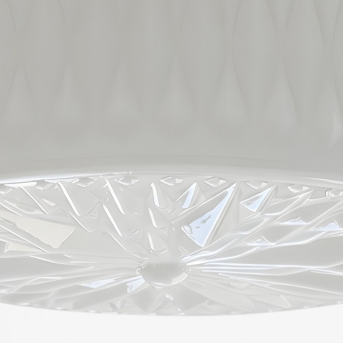 Mistaro Minimal Glass Ceiling Lamp - Flush Mount Design for Living Room and Bedroom HL2462