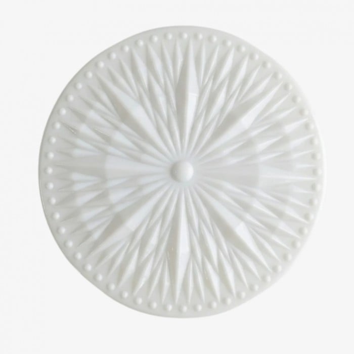 Mistaro Minimal Glass Ceiling Lamp - Flush Mount Design for Living Room and Bedroom HL2462